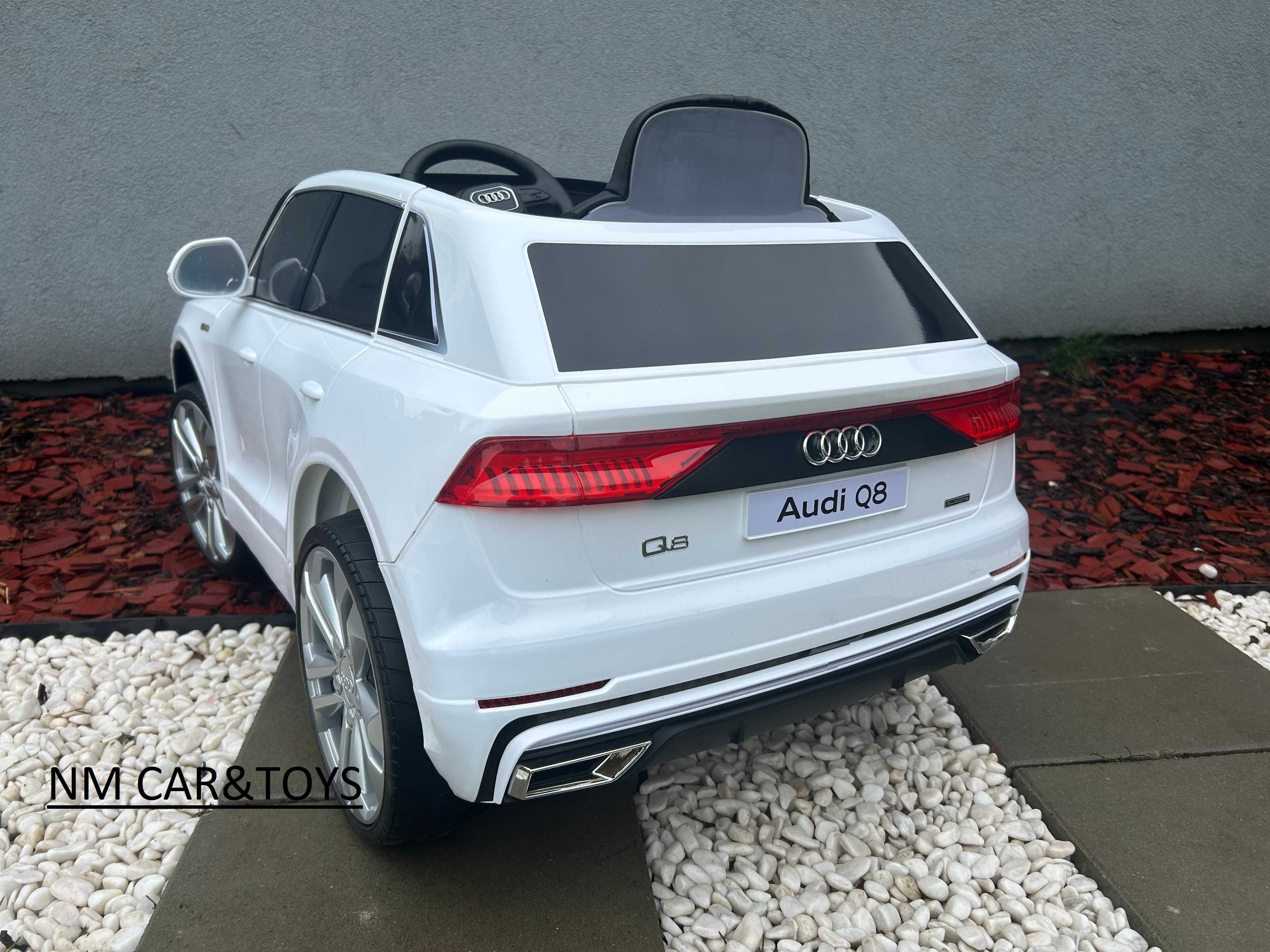 Auto Samochód na akumulator AUDI Q8 Pojazd motor autko