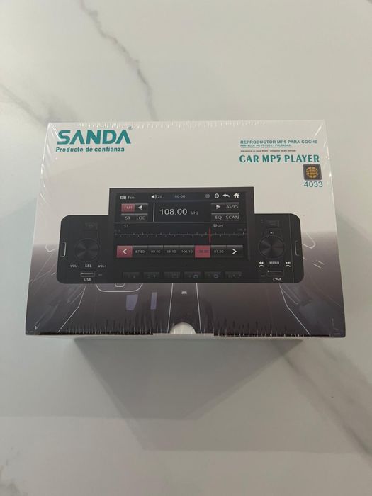 Auto-Rádio MP5 Player SANDA 4033  Novo