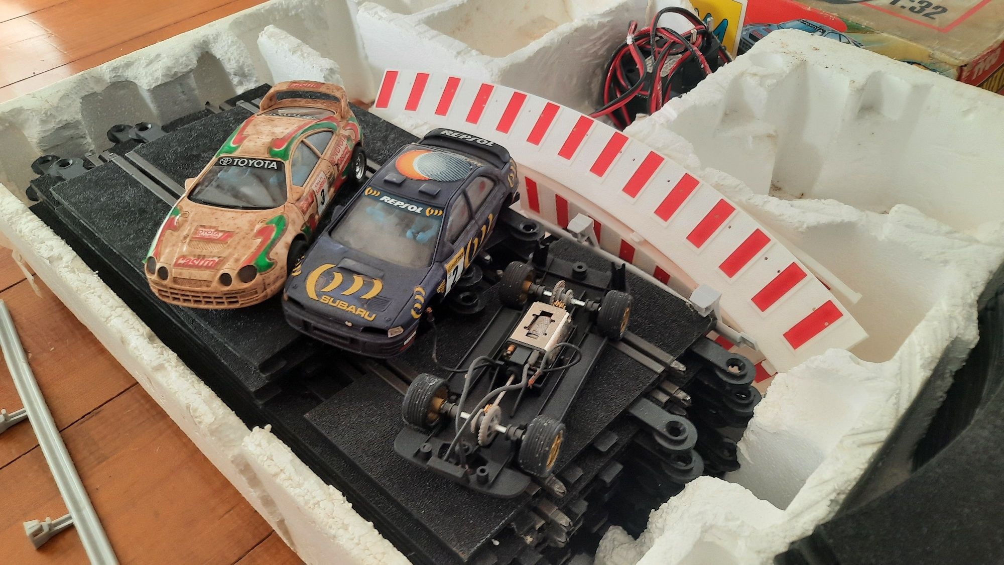 Pista Scalextric Rac de Inglaterra completa