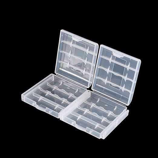 plastikowe pudełko etui na baterie aa oraz aaa 3 s