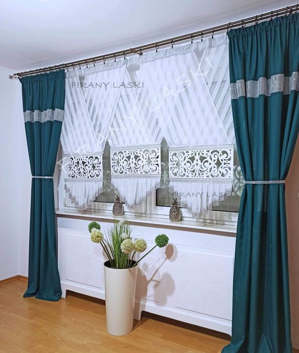 Panel 120x160 Ażur Ekran Firany do pokoju salonu