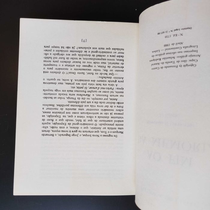 Ao Fim da Memória vol II 1939 / 1987 - Fernanda de Castro
