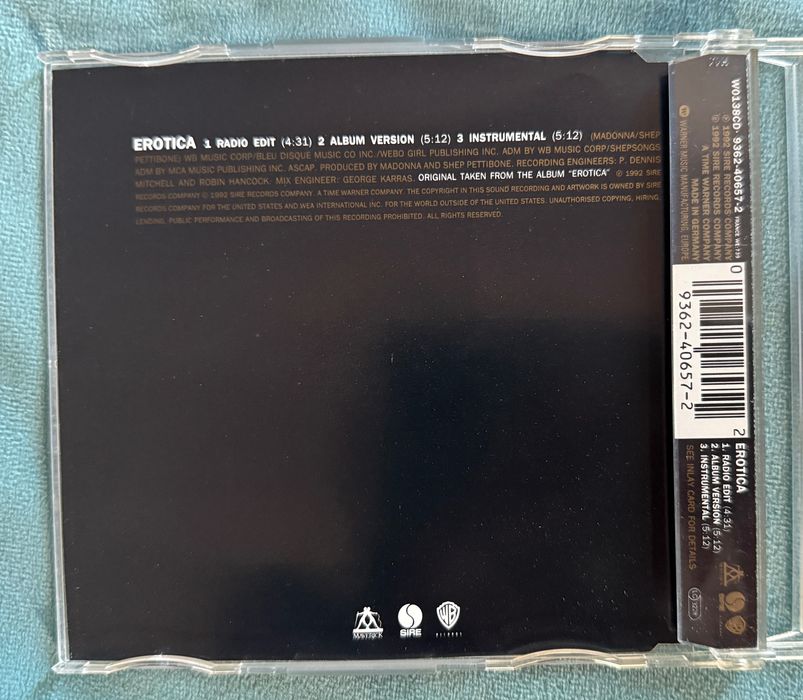 Madonna - Varios itens