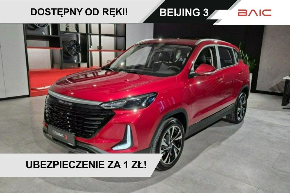 BAIC 3 Baic Beijing 3 - 136KM - Red - Rocznik 2024!