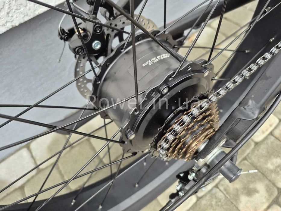 Велосипед з електроприводом 26" AL SPACE APOLLO DD FR рама-17" 48B 15А