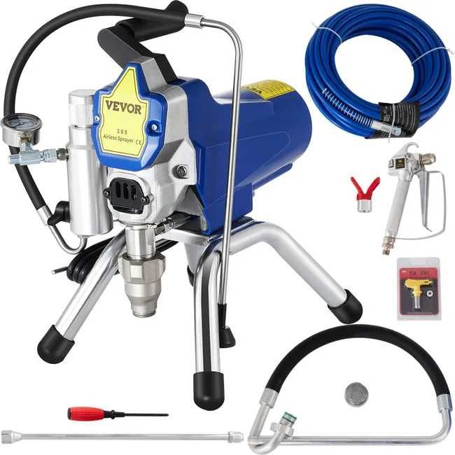Pintura Profissional com a Máquina de Pintura Airless 2200W