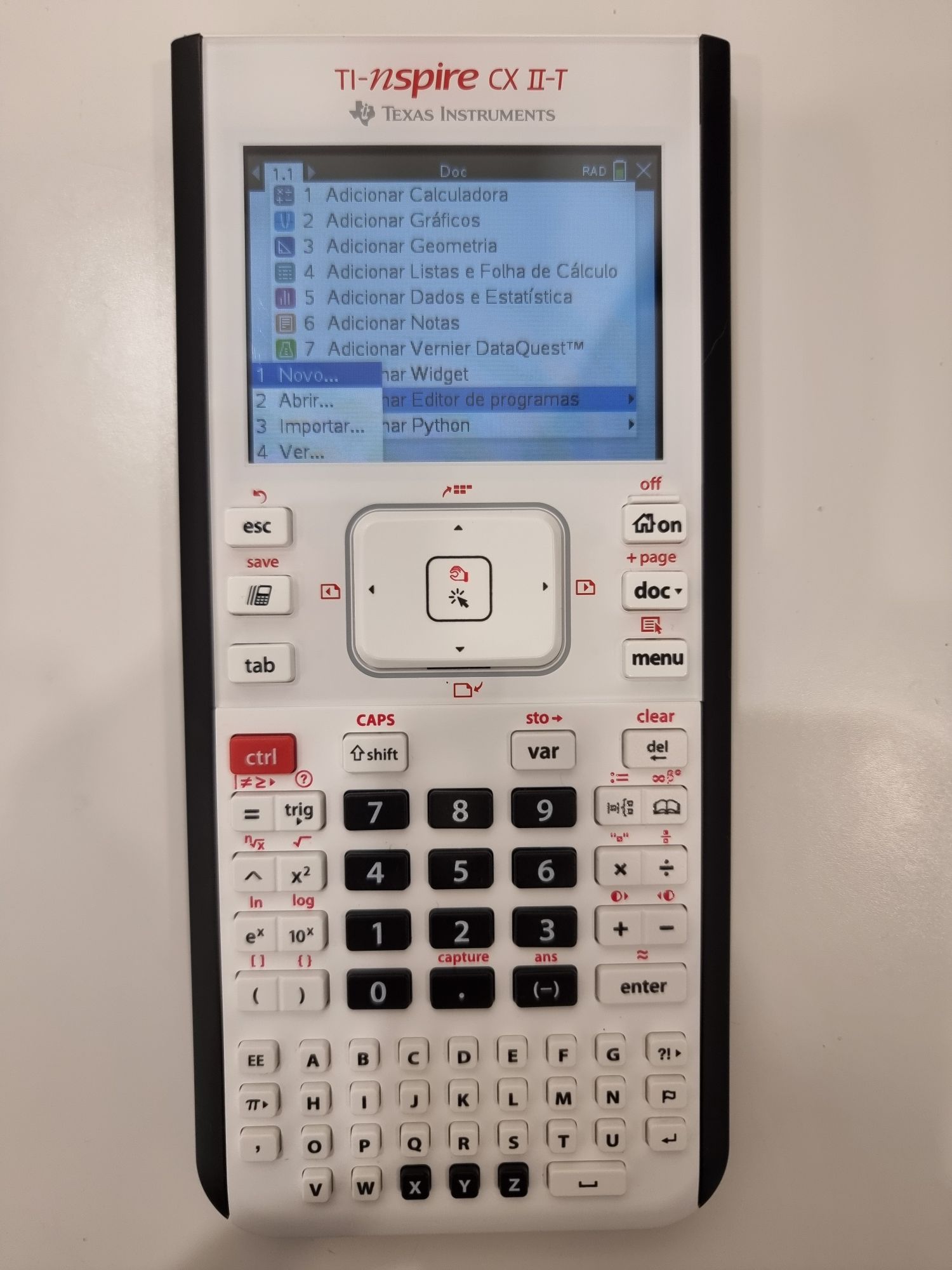 Calculadora científica TEXAS TI-NSPIRE CX II-T NOVA