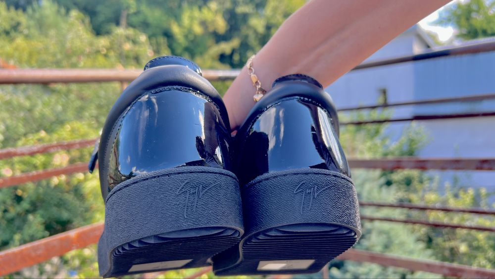 Шкіряні кросівки Giuseppe Zanotti Maylondon