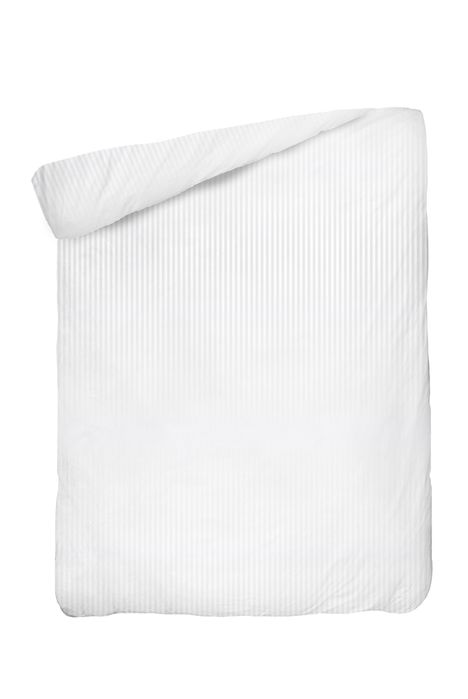 PROMOCJA -10% Poszwa Hotelowa Adamaszek biała 160x200 wzór 1cm