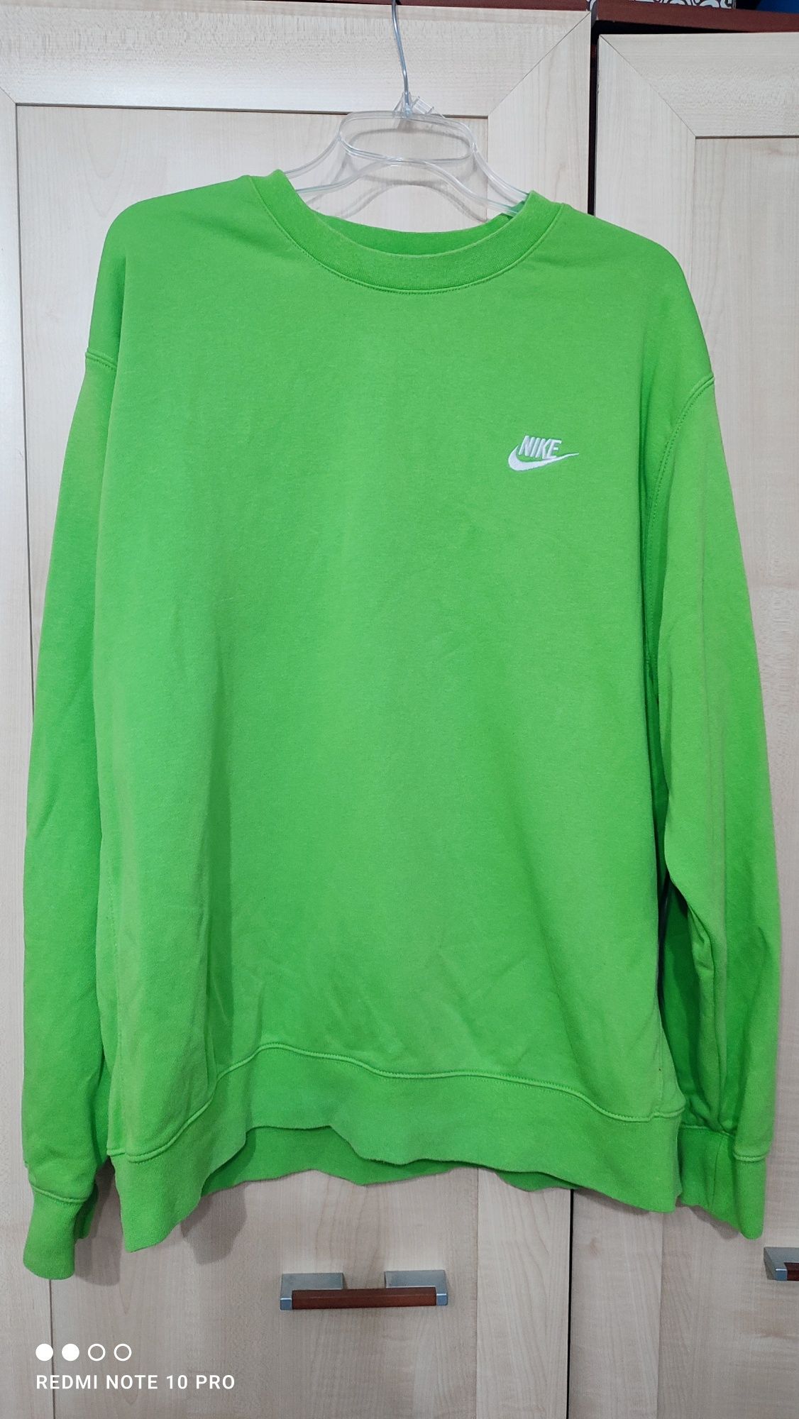 Bluza Nike zielona oversizowa unisex L XL