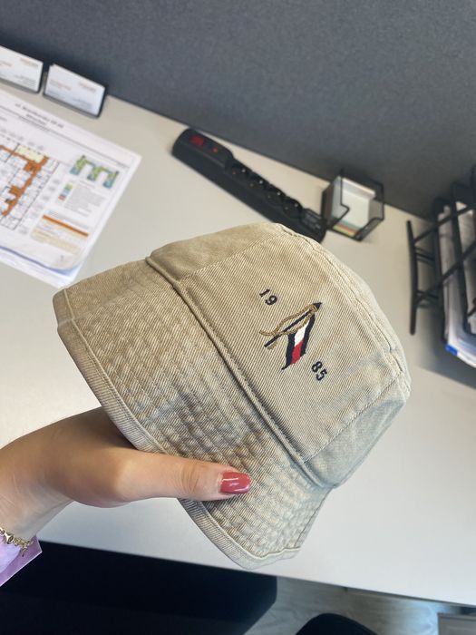 bucket hat kapelusz rybacki bezowy tommy hilfiger nowy z metka