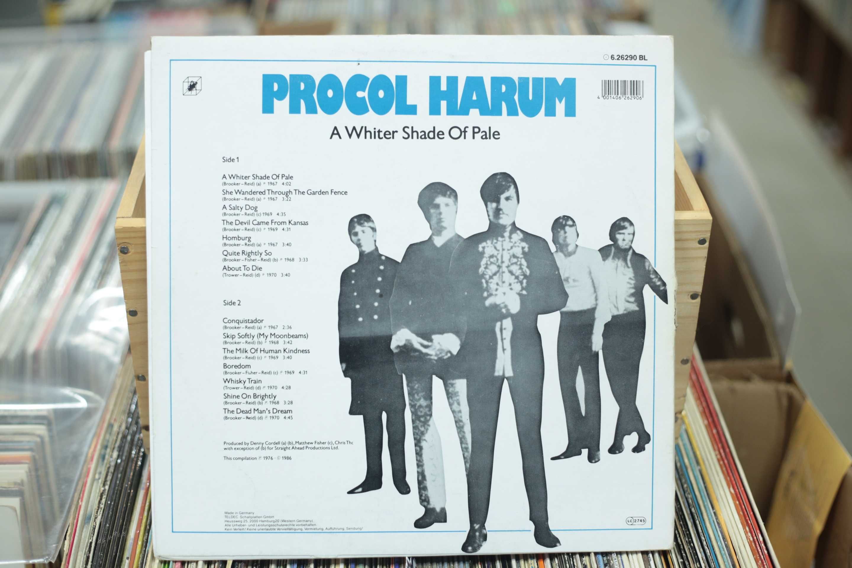 LP winyl PROCOL HARUM A whiter shade of pale VG