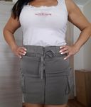 Spodnica Topshop,krótka z kieszeniami  na lato