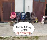 Fotelik samochodowy Maxi Cosi Tobi 9-18 kg dla dziecka do auta używane