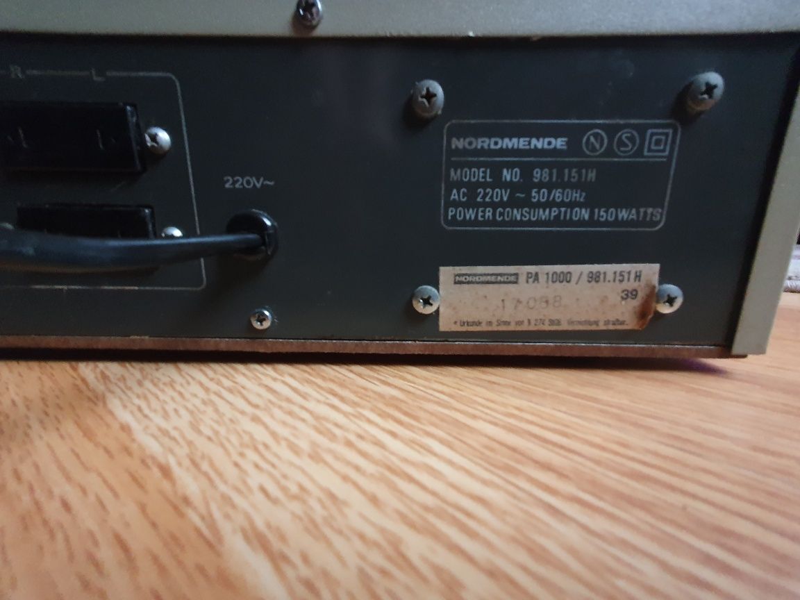 Nordmende PA 1000  wzmacniacz