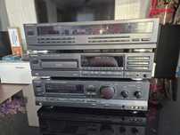 Technics zestaw ampli+cd+korektor