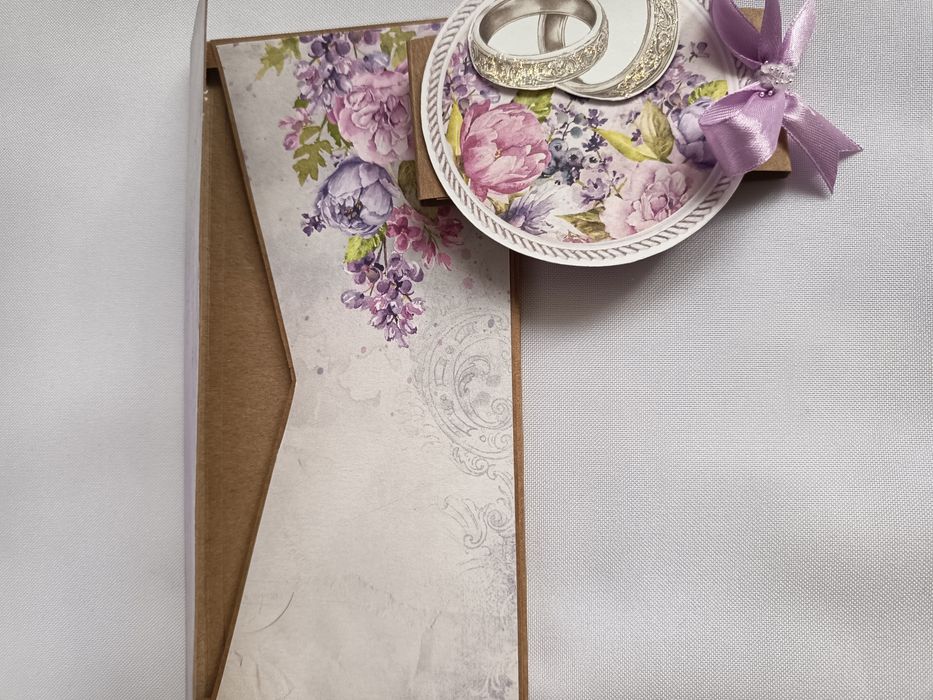 Pudełko, koperta na prezent pieniężny/ślub