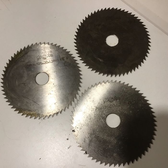 Frez piłkowy tarczowy Nowy Globus DNPDa 125x20x1.2 / 60 KB 3 sztuki