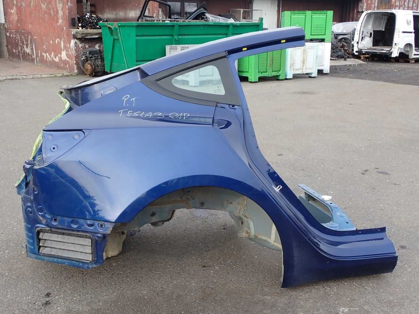 Tesla Model 3 крило переднє заднє четверть рест дорест