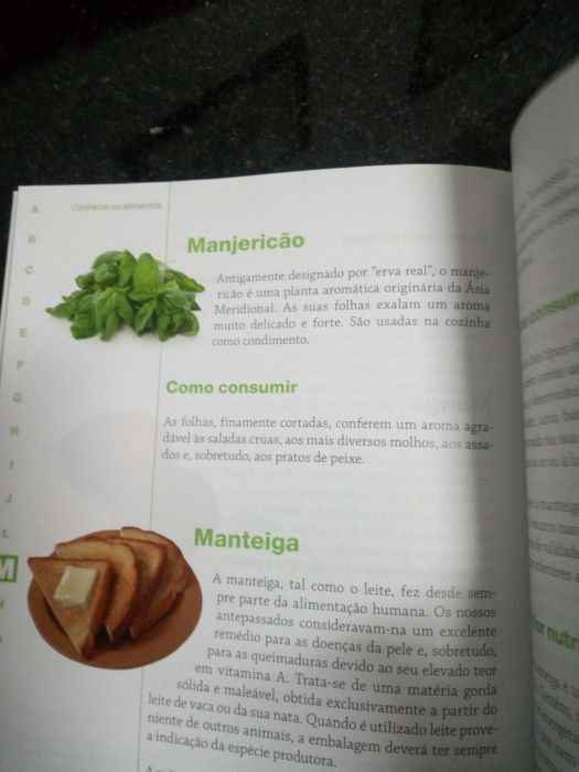 Livro Conhecer os alimentos