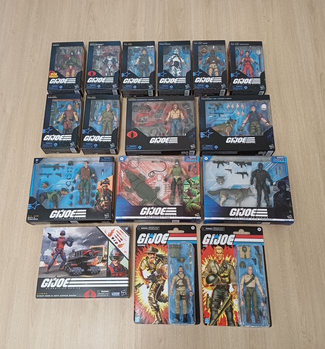 Lote de 46 figuras G.I. Joe Classified Series , NOVAS