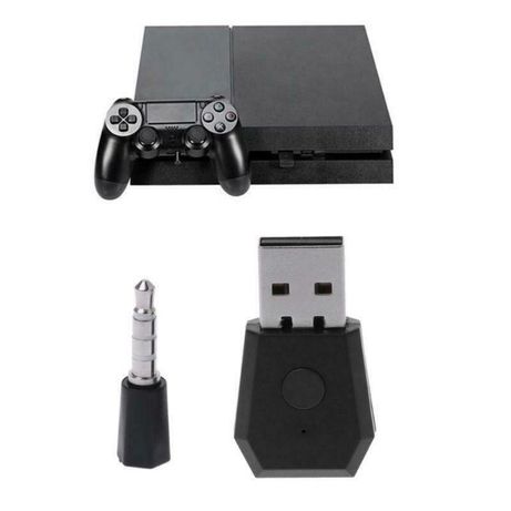 Adaptador USB Bluetooth transmissor para auscultadores Playstation 4