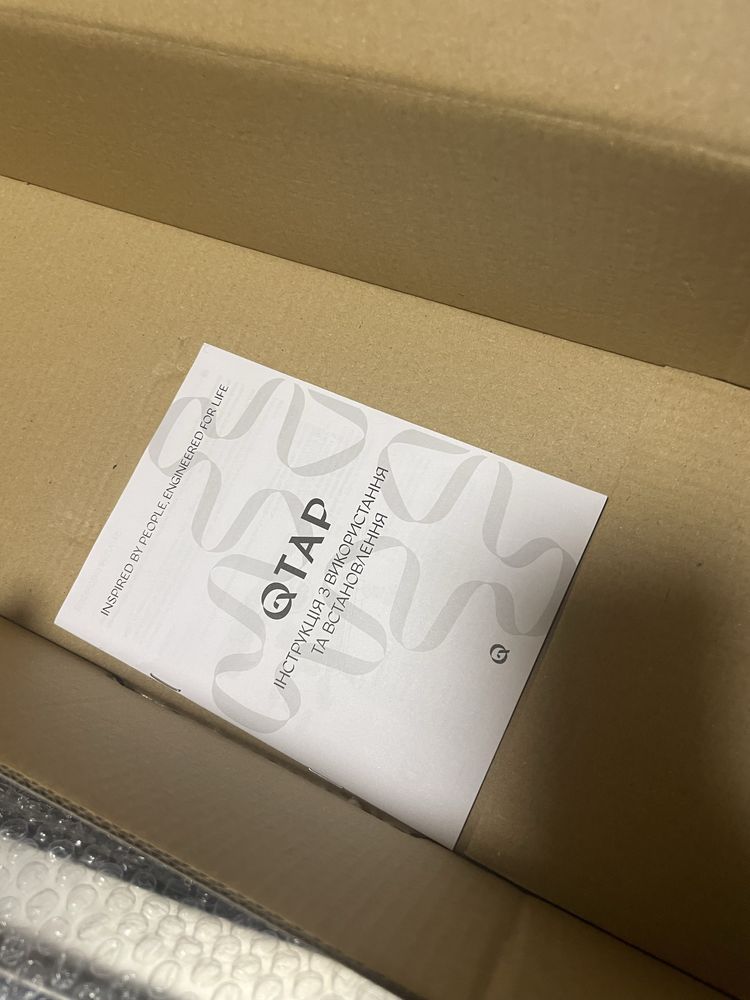 Новий душовий трап 60см qtap з повною комплектацією