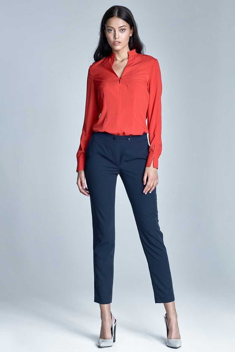 NIFE pomarańczowa koszula ze stójką rozm. 36/S