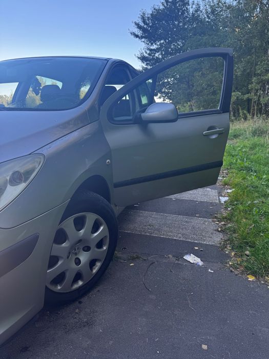 Peugeot 307 srebrny