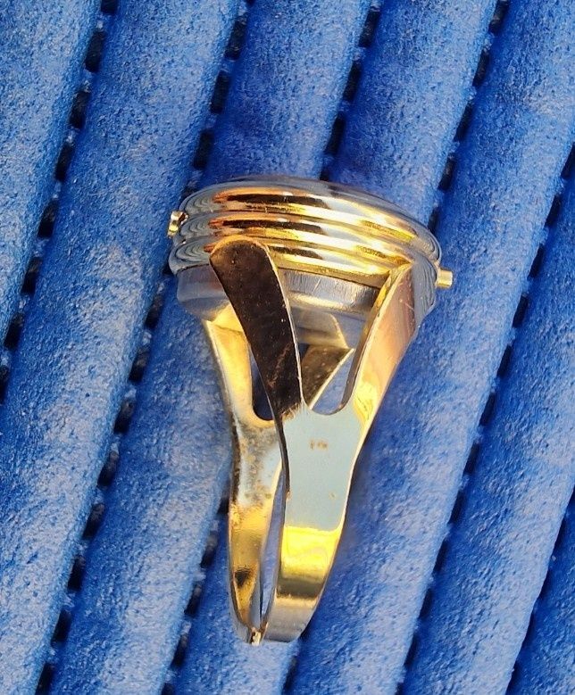 Relógio Anel de dedo Vintage Ajustável Quartz
