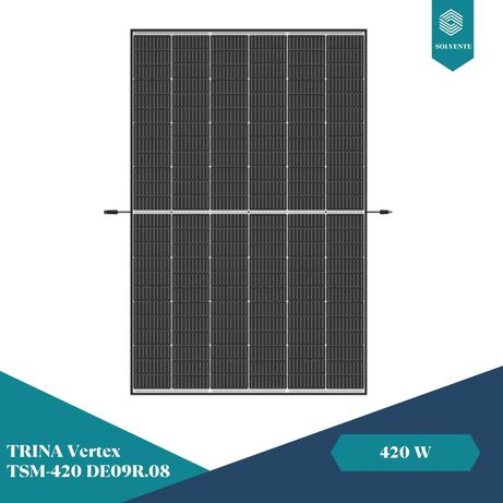 Moduł fotowoltaiczny/ Panel PV TRINA Solar Vertex 420W Czarna rama