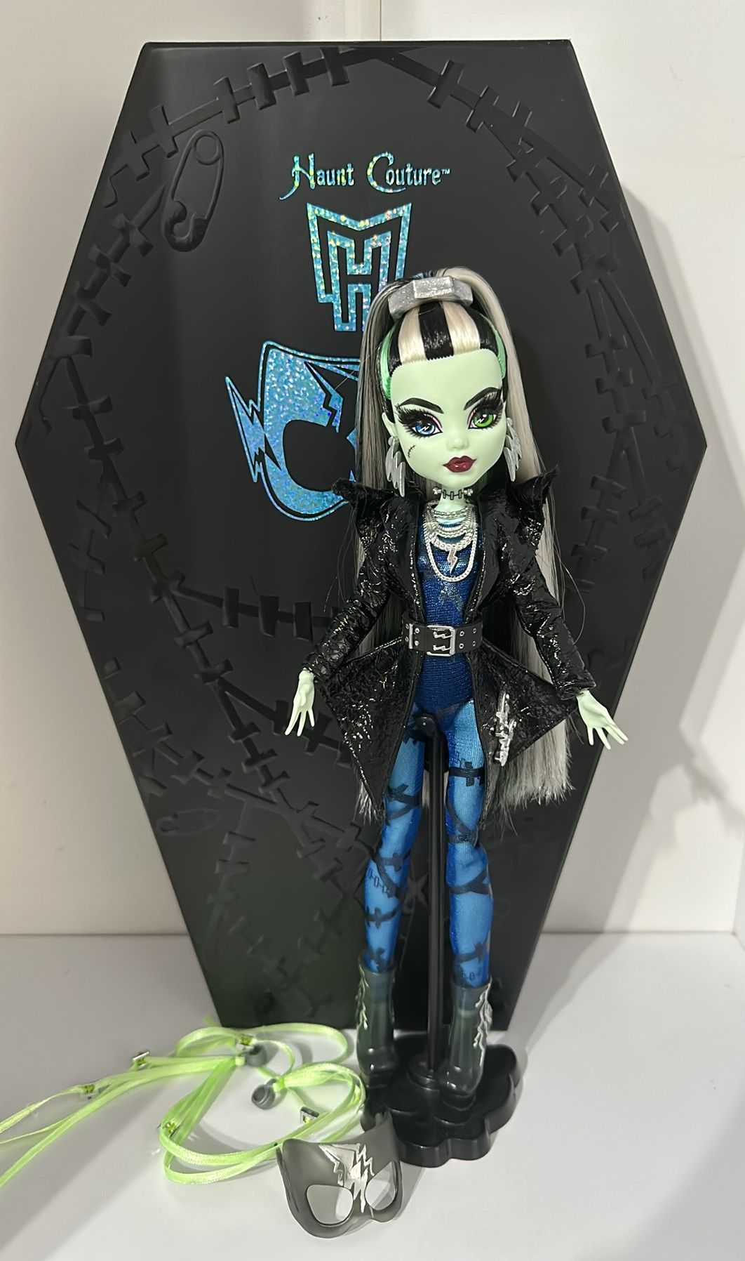 Monster high Frankie Stein midnight runway lalka