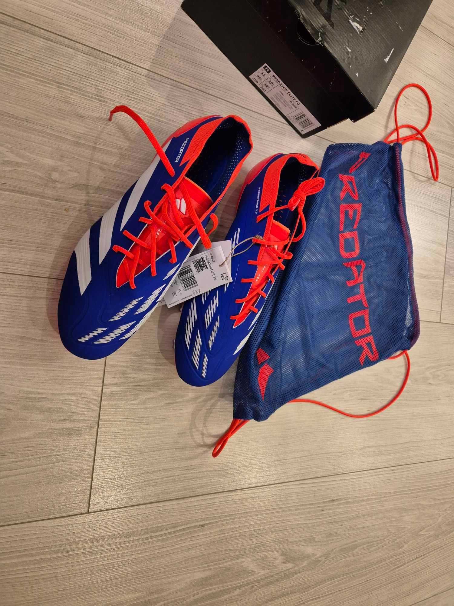 Profesjonalne korki Adidas Predator Elite FG If8867 rozmiar 45 1/3