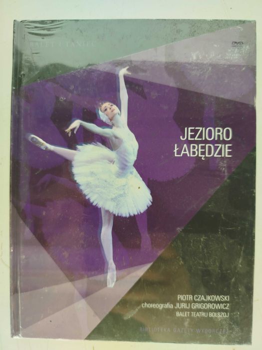 Jezioro Łabędzie Czajkowski balet teatru Bolszoj DVD folia