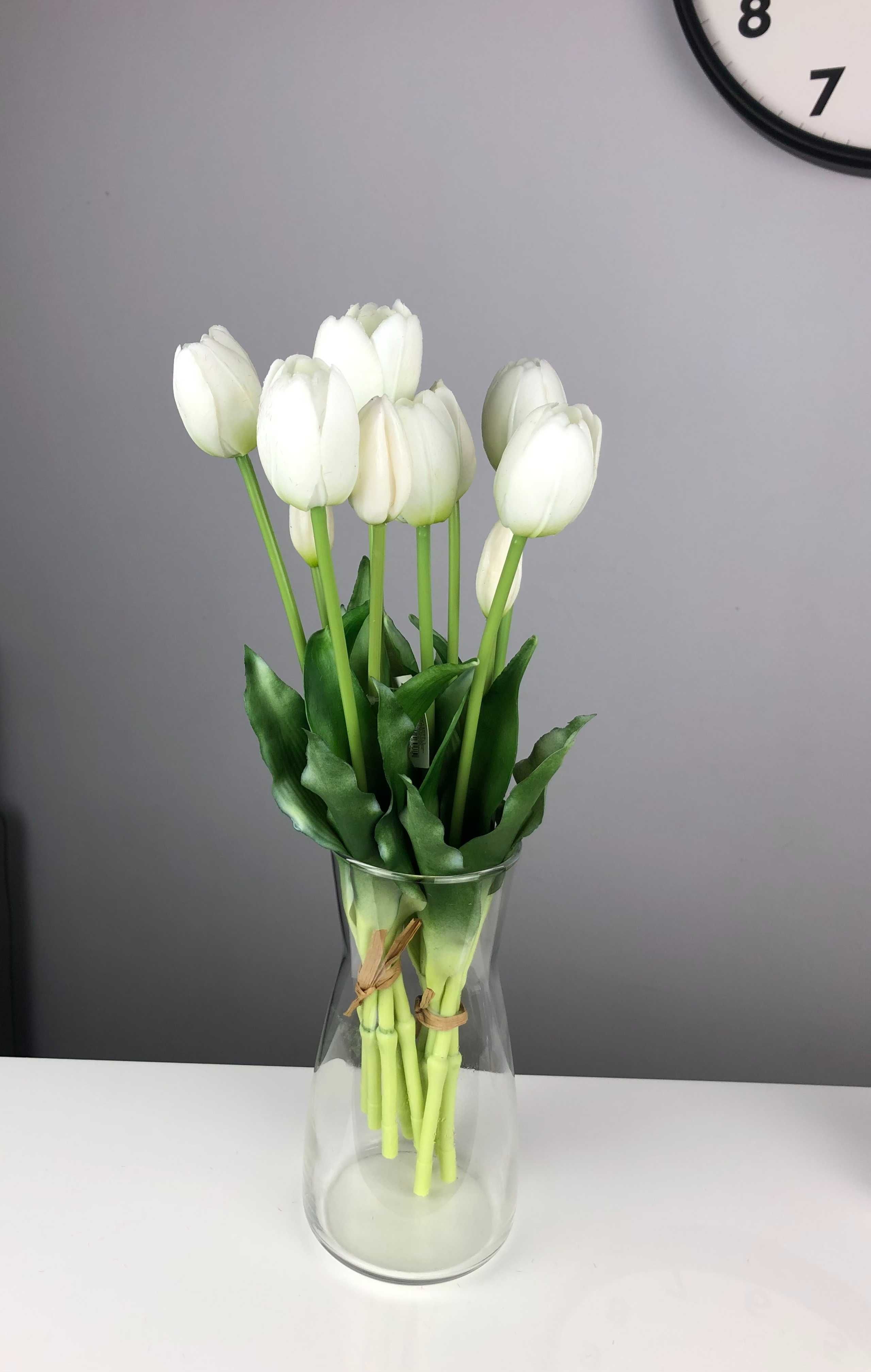 Tulipany z gumy jak żywe bukiet 5 kwiatów