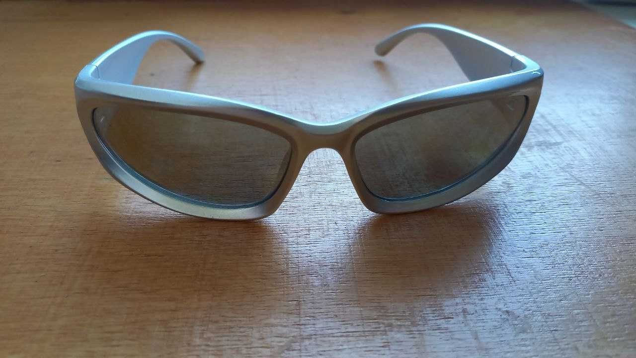 Стильные молодежные очки с поляризацией зеркальные для спорта