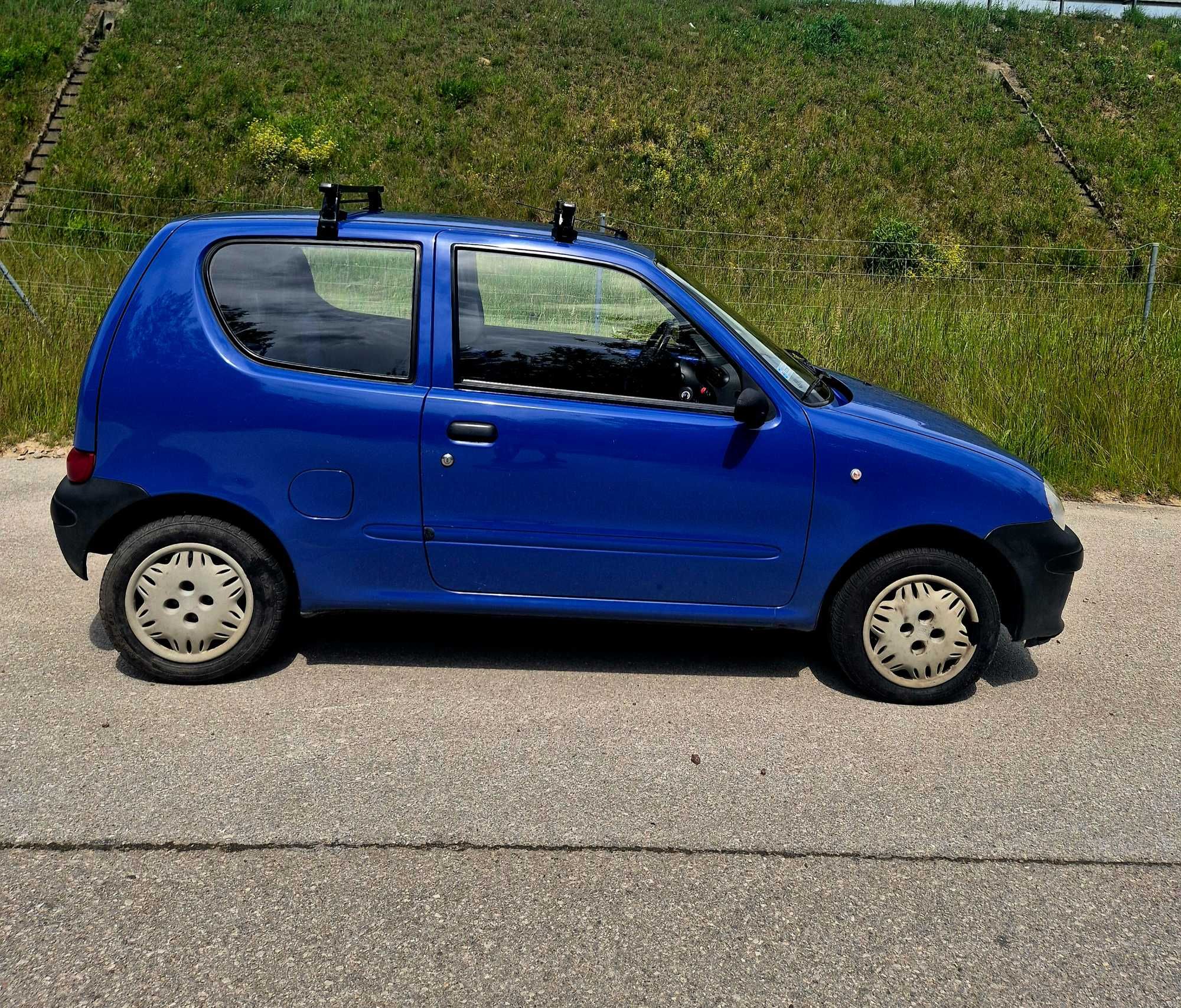 Fiat Seicento 2004 bezwypadkowy 1 właściciel super stan, hak, bagażnik