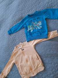 Dwie bluzy chłopięce rozmiar 92-98