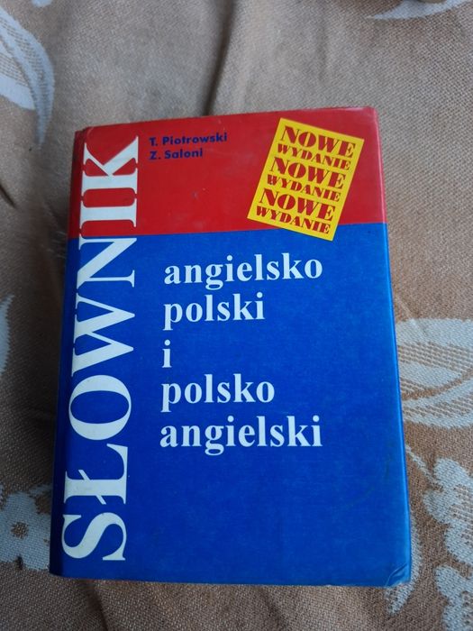 Sprzedam słownik polsko angielski