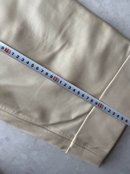 Шкіряні вкорочені брюки Massimo Dutti (limited edition)