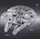 Millenium falcon, star wars  7541szt. Sokol Kompatybilne z lego 75192