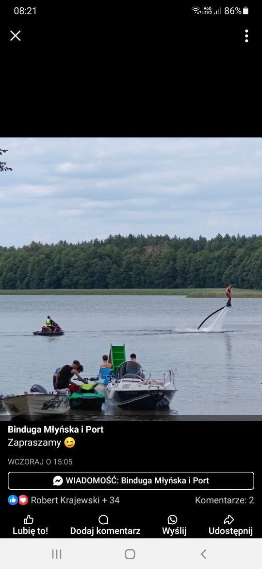 Flyboard Pro skuter wodny Doo RXT 260km zestaw okazja