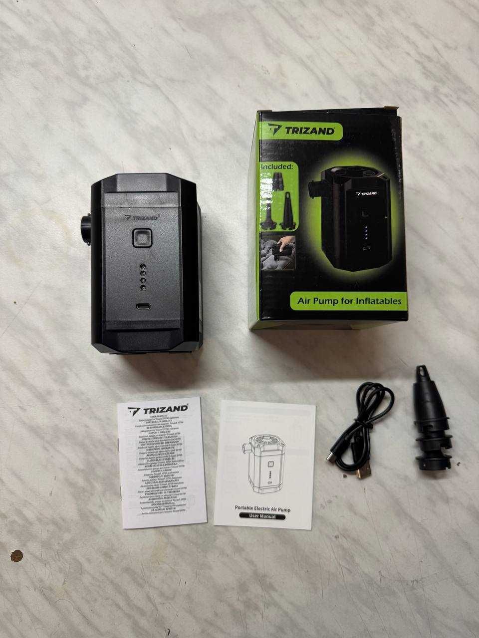 Elektryczna Pompka Akumulatorowa USB do Materaca i Piłek