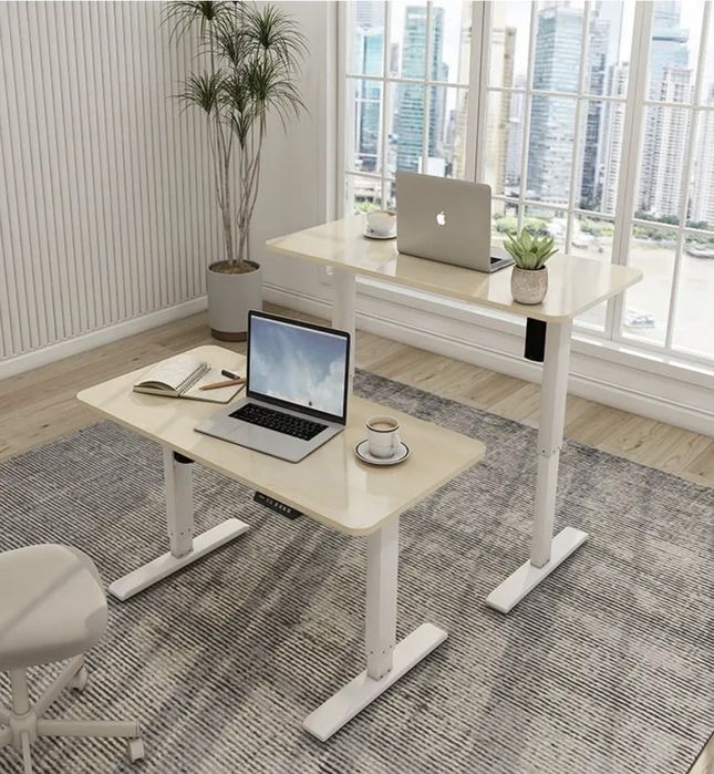 Стіл комп'ютерний з електрорегулюванням, виготовлення столів, меблів