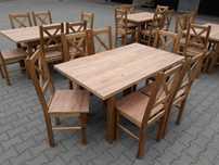Komplet stol 6 krzesel krzesla tanio solidnie do baru restauracji nowe