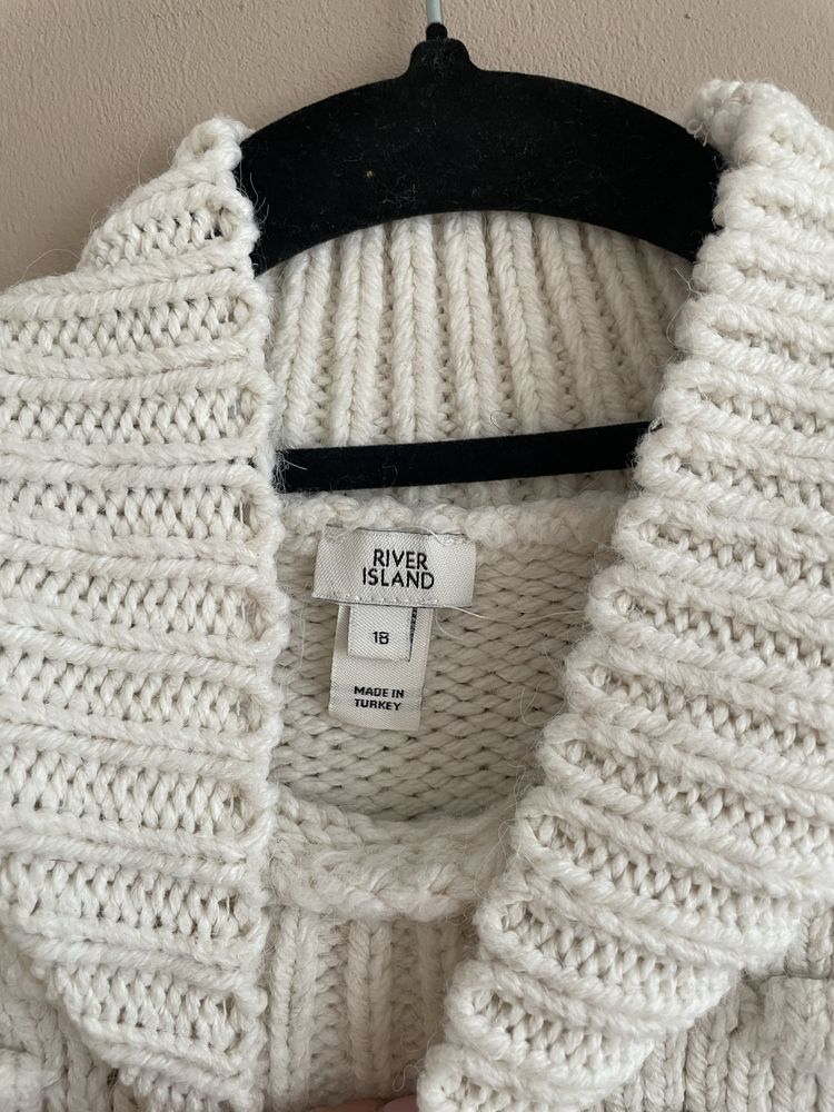 Sweter zara river island 36 38