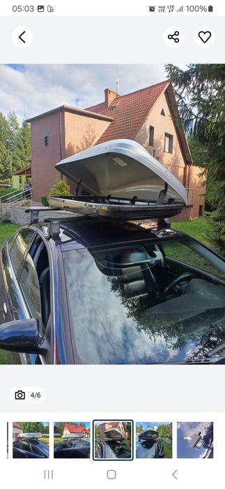 Box dachowy Thule Evolution 100