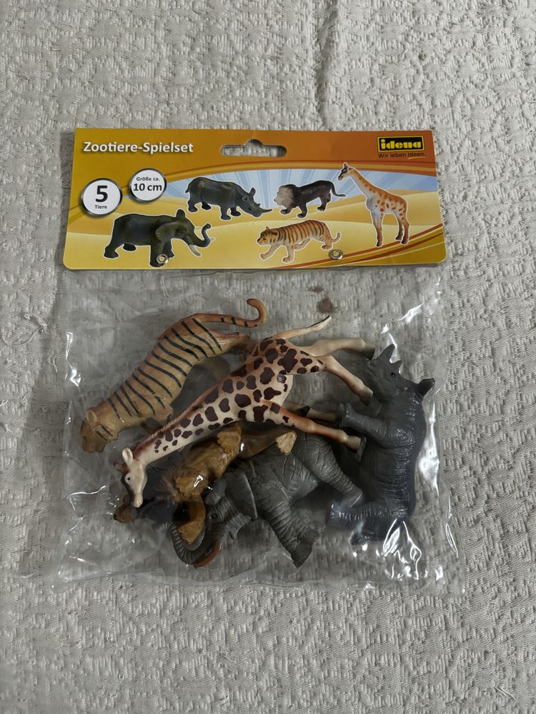 5 Figuras animais Zoológico Idena Novo