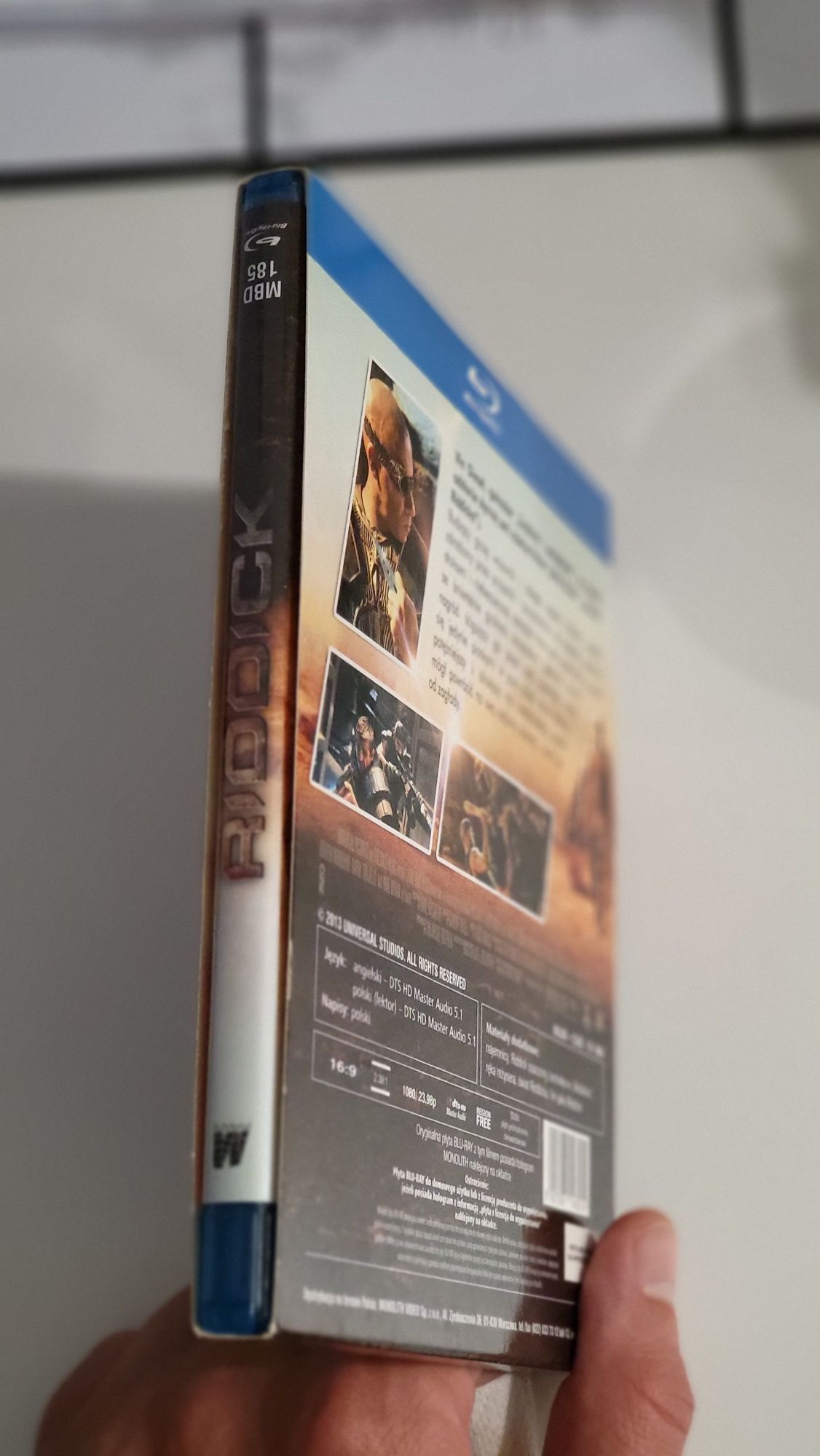 Riddick blu-ray super stan polski lektor