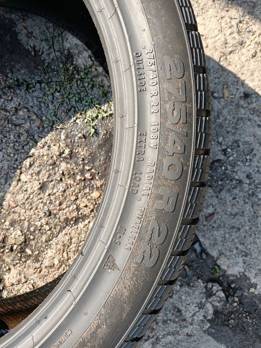 Opony 275/40r22 zimowe Continental CrossContact Winter 108V XL używane